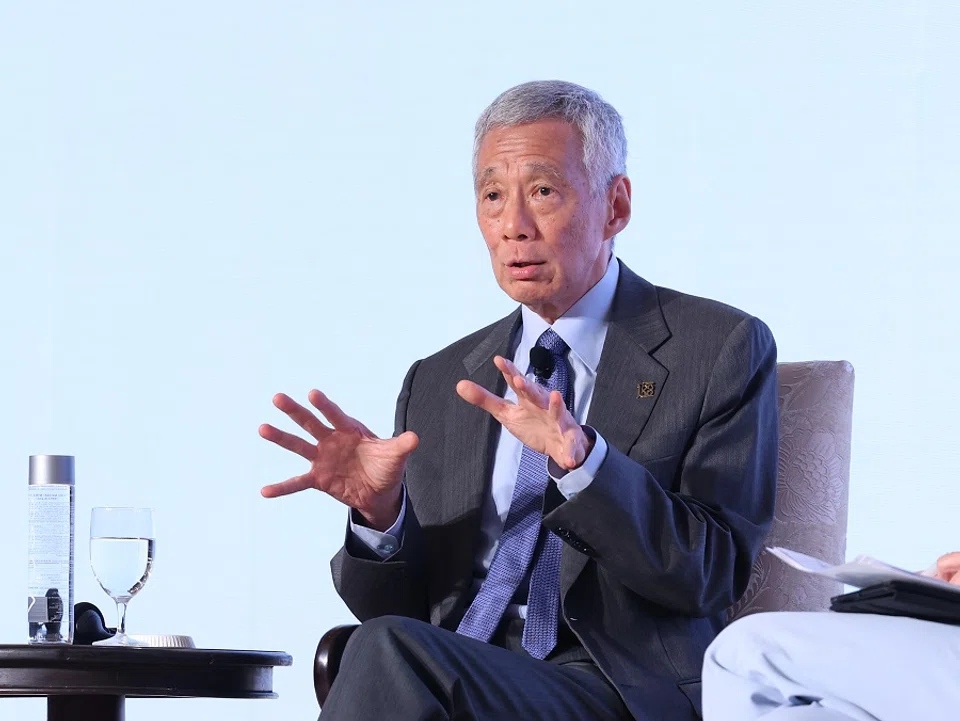 Senior Minister Lee Hsien Loong spoke at the Future China Global Forum on 18 October 2024 in Singapore. (SPH Media)
