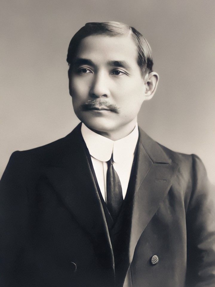 Sun Yat-sen, circa 1911. He established many schools and other institutions in Singapore and the Nanyang region. (Wikimedia)