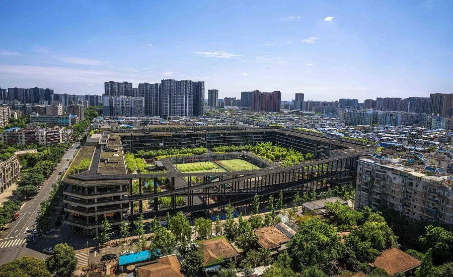 Liu Jiakun’s architectural work West Village (Chengdu, 2015). (Liu Jiakun official website)