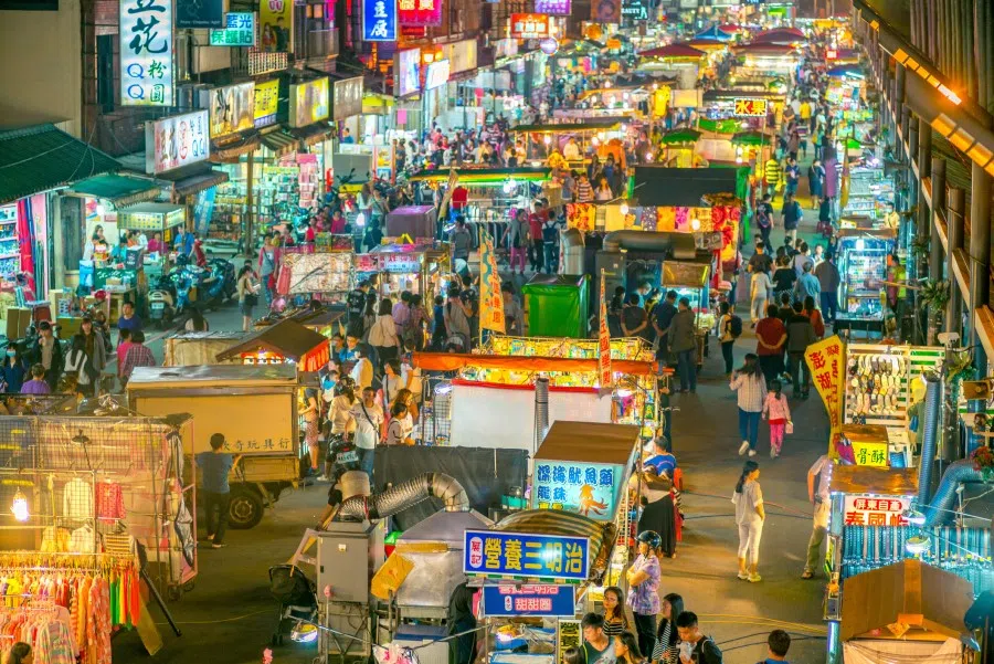 Night markets are popular among tourists in Taipei. Taiwan is feeling the effects of restrictions by mainland China on travel to Taiwan. (iStock)