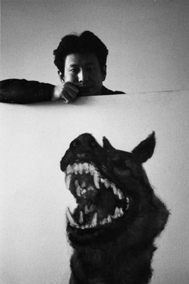 Chua Soo Bin's portrait of Chinese contemporary artist Zhou Chunya. (Photo provided by Teo Han Wue)