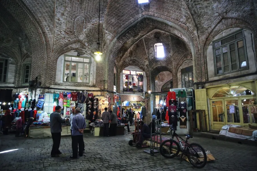 The Bazaar of Tabriz.