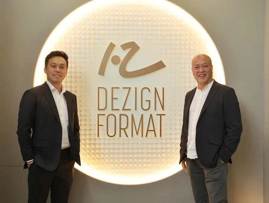 Mike Chong (right) and Jonathan Chong of Dezign Format.