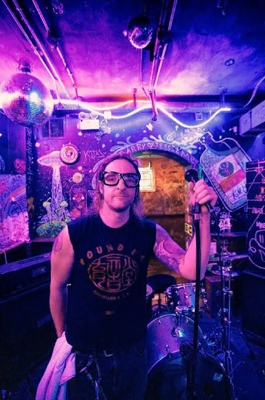 Chachy, frontman and founding member of Shanghai-based punk act Round Eye. (Mattias Isaksson)