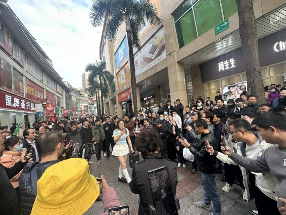 Livestreaming has boosted sales for shops in Dongmen.