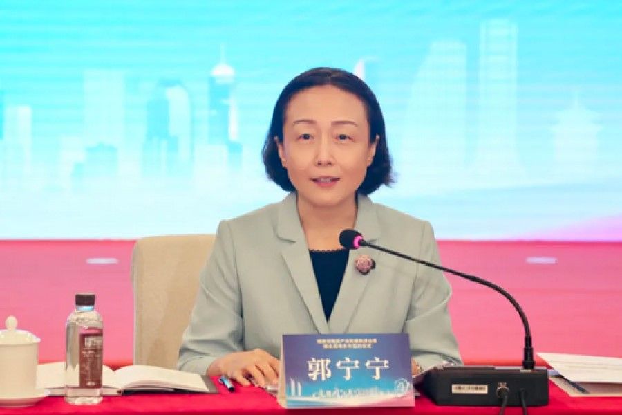 Fujian provincial standing committee member and Fujian vice-governor Guo Ningning. (Internet)