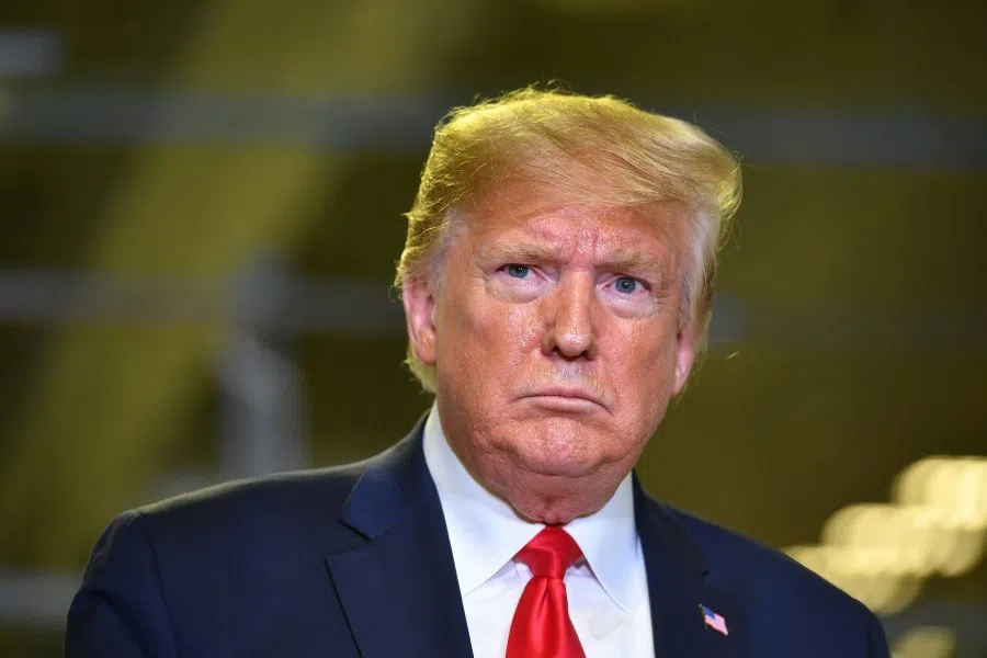 US President Donald Trump has made contradictory comments about the China-US trade war. (Mandel Ngan/ AFP)