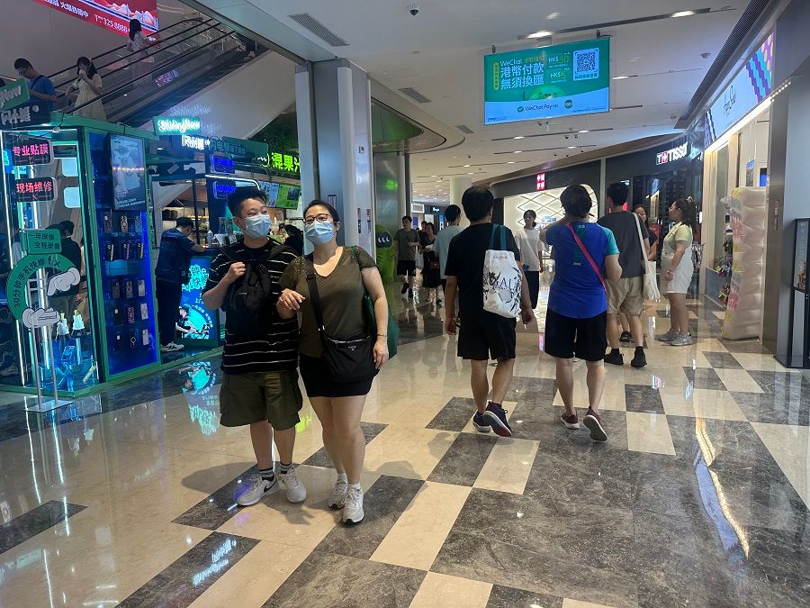 More Hong Kongers are visiting Shenzhen to shop. (Photo: Daryl Lim)