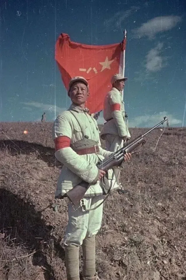 The People's Liberation Army at the outskirts of Beijing. (Photo taken by Vladislav Mikosha)
