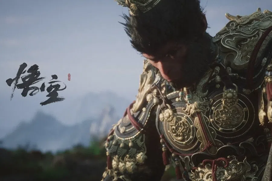 A scene from the official trailer of Black Myth: Wukong, China’s first AAA game. 