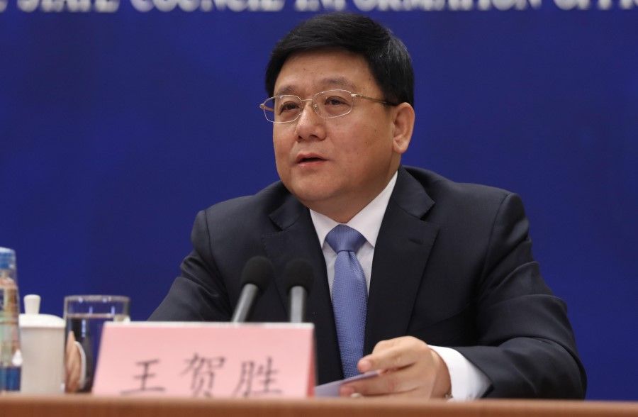 Provincial committee member Wang Hesheng will step in at the Hubei Health Commission. (CNS)