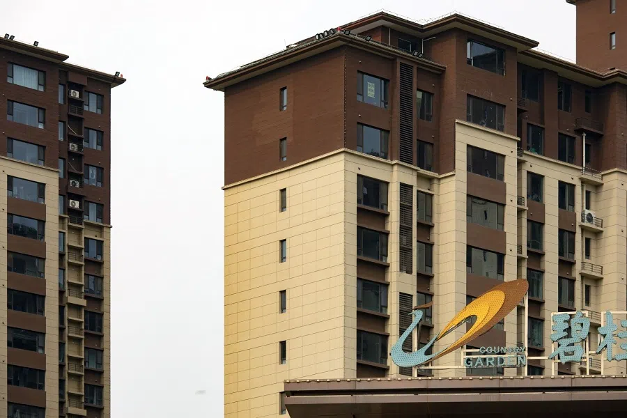 Residential buildings developed by Country Garden Holdings Co. in Baoding, Hebei province, China, 1 August 2023. (Qilai Shen/Bloomberg)