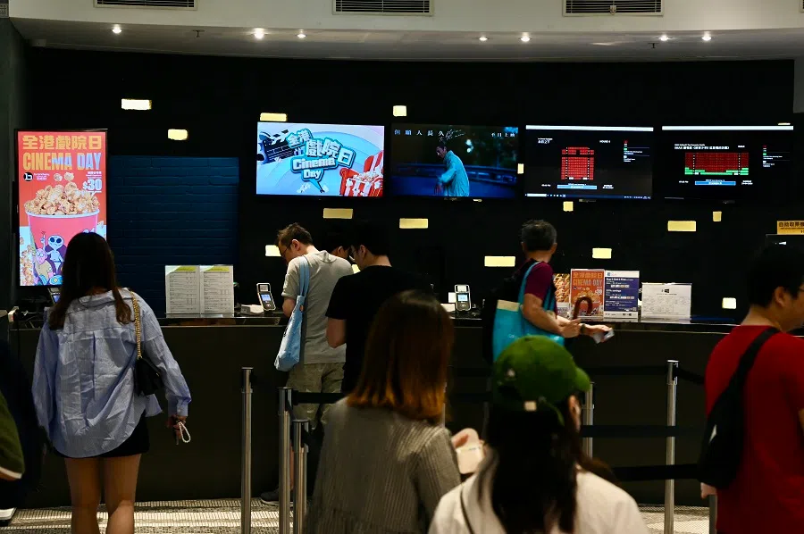 On 21 April, a large number of Hong Kong citizens participated in the “Hong Kong Cinema Day 2024” event organised by the Hong Kong Cinema Chamber of Commerce. (CNS)