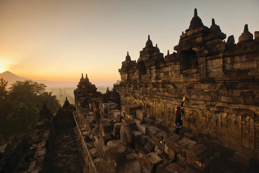 Borobudur temple in central Java, Indonesia. (SPH Media)