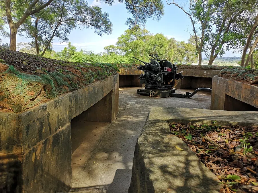 Tiehan Fort, one of the three strongholds of Lieyu.