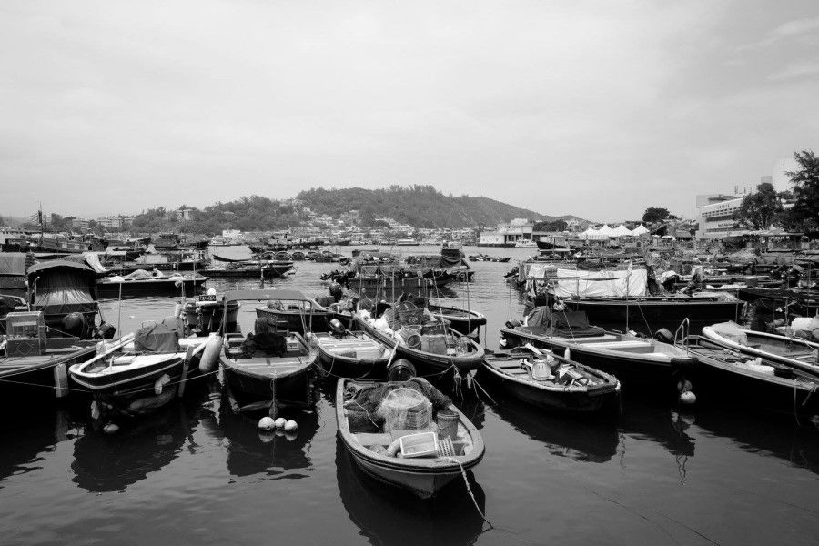 Boats in Cheung Chau, Hong Kong, 2018. (Photo: Candice Chan)