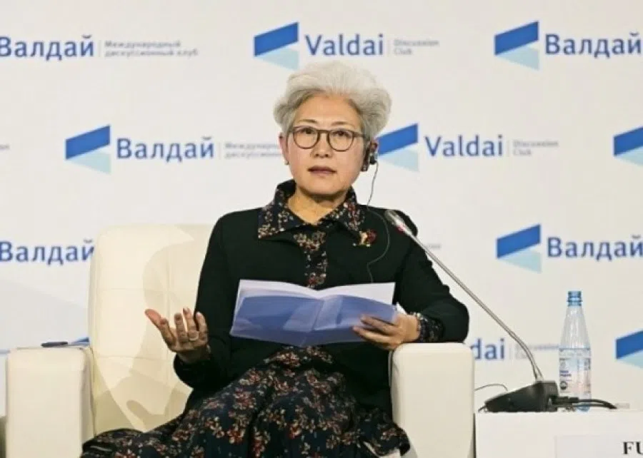 Vice-chairperson of the National People's Congress Foreign Affairs Committee Fu Ying. (SPH)