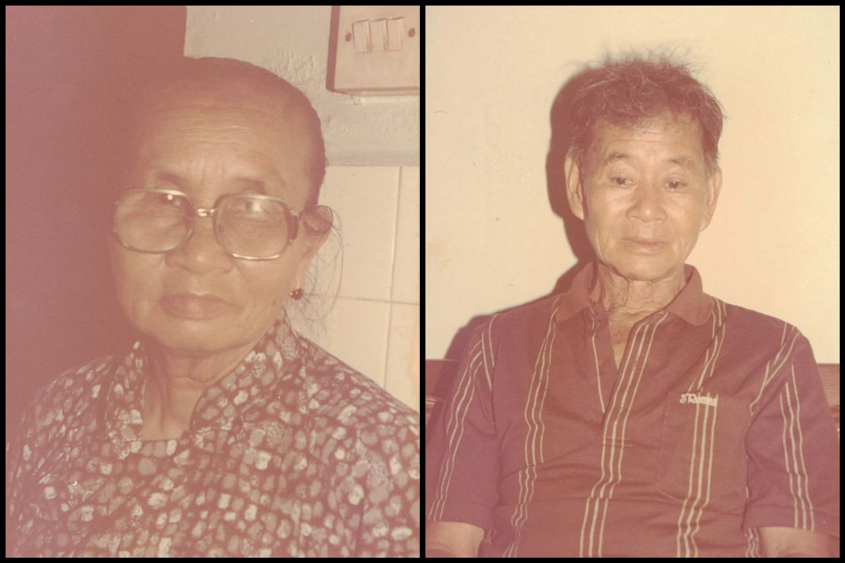 My popo and gonggong.