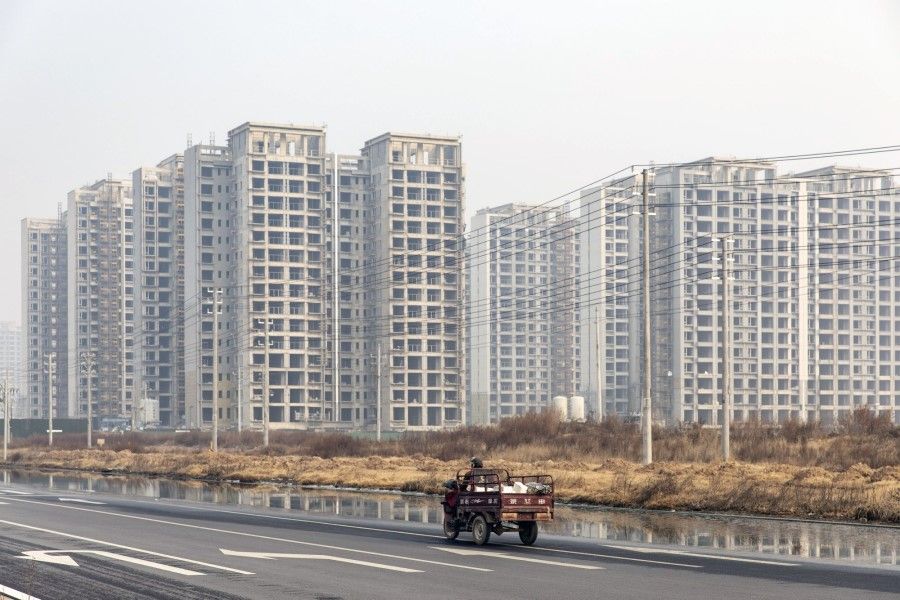 Residential buildings in Zhengzhou, Henan province, China, on 6 January 2023. (Qilai Shen/Bloomberg)
