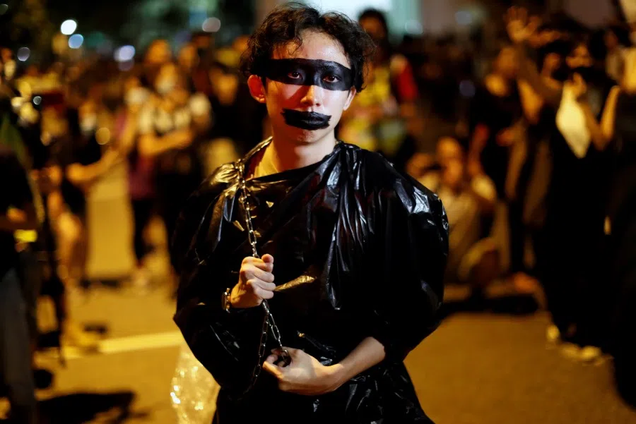Will the fear of being labelled as pro-independence stop people from speaking and acting? (Jorge Silva/REUTERS)