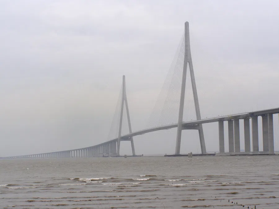 The Sutong Yangtze Bridge Bridge. (Photo: ANR2008/Licensed under CC BY 2.0)