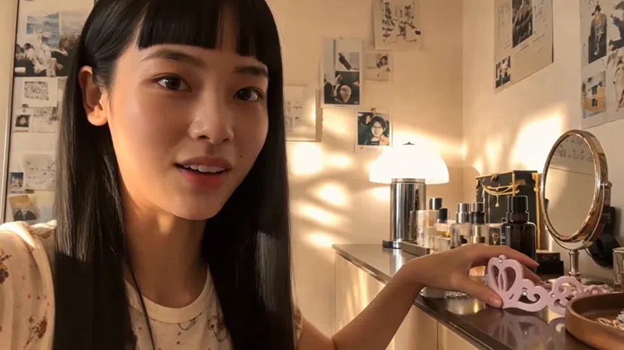 Even though the drama has ended, AI-generated Fang Taozi remains active on social media, giving room tours.