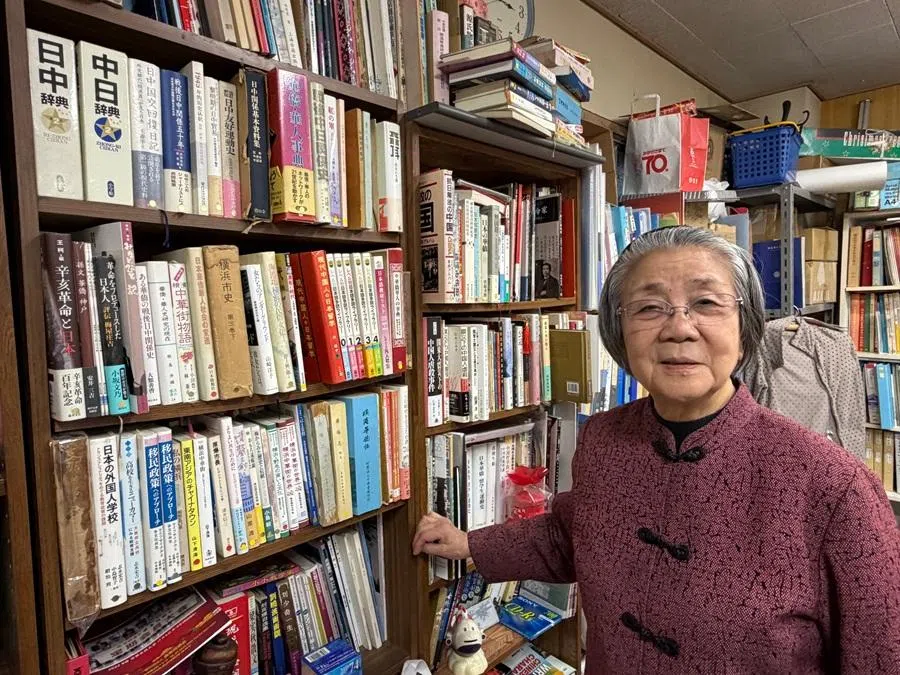 Fu Shunhe, a long-time resident of Yokohama Chinatown, said that during the Covid-19 pandemic, Chinatown was smeared by a few extreme voices, but most Japanese people still came forward to express their support for the local long-time Chinese residents. (Foo Choo Wei)