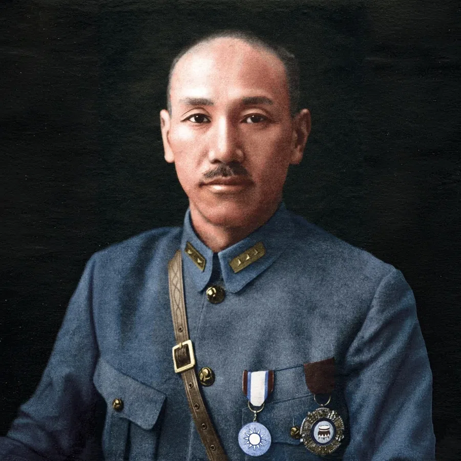 Chiang Kai-shek, commander-in-chief of the National Revolutionary Army, in 1928.