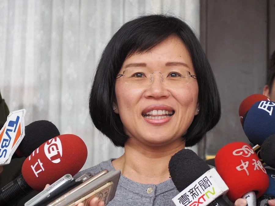 Su Tseng-chang's daughter Su Chiao-hui. (Internet)