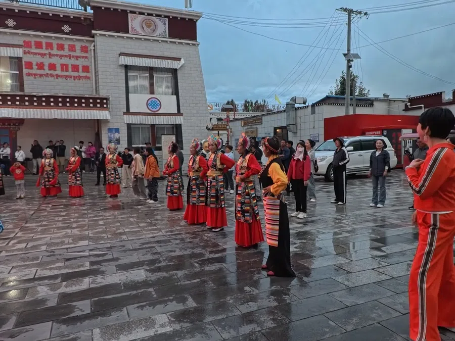 Picture of Tashi Chodan, a community in Shannan, Tibet, known as the “first village of Tibetan opera”, on 29 July 2026.