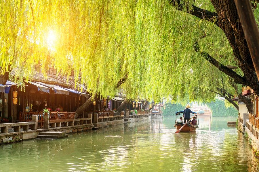 An ancient town in Suzhou, China. (iStock)