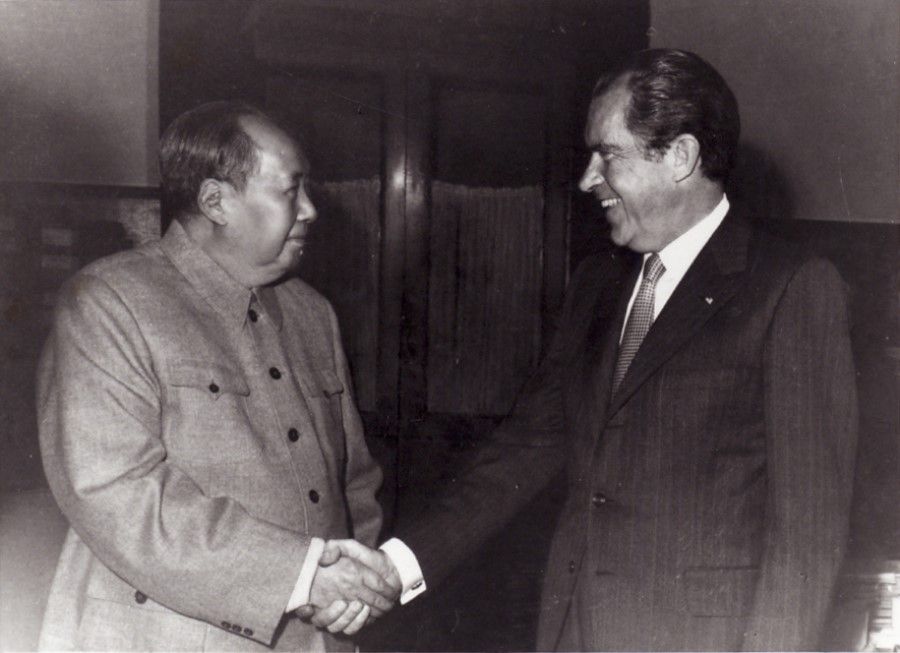 In 1972, Chinese Chairman Mao Zedong met with US President Richard Nixon, in what was considered the week that changed the world.