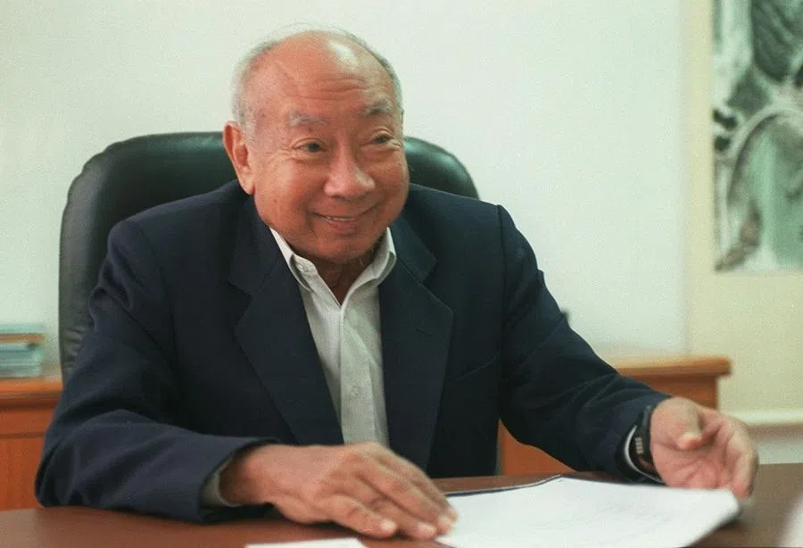 Dr Goh Keng Swee in a shot taken in Singapore in 1997. (SPH Media)