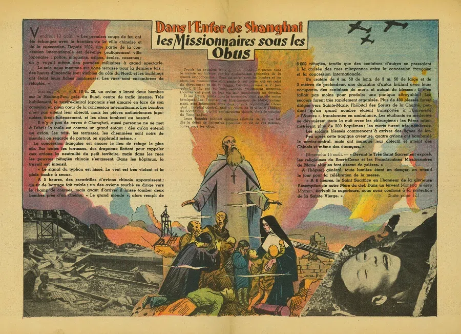 During the Battle of Shanghai in 1937, Western churches largely sympathised with the Chinese people’s suffering under invasion.