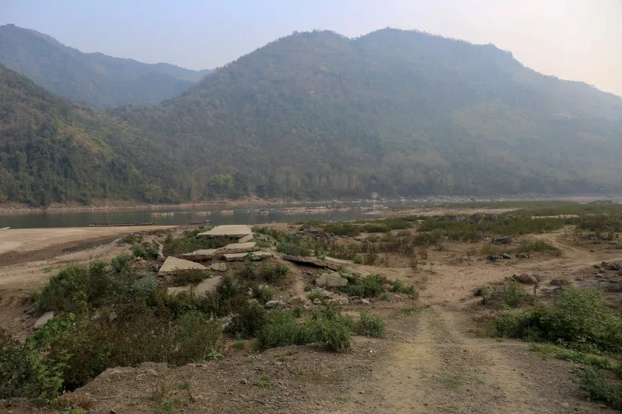 A general view of the future site of the Luang Prabang Dam is seen on the Mekong River outskirt of Luang Prabang province, Laos, February 5, 2020. (Panu Wongcha-um/REUTERS)