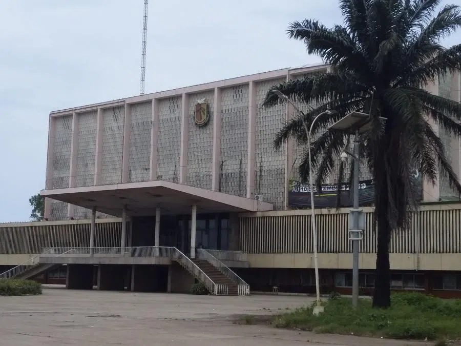 The Palais du Peuple in Guinea was built by China in 1966. (Photo: Ourysow92/Licensed under CC BY-SA 4.0)