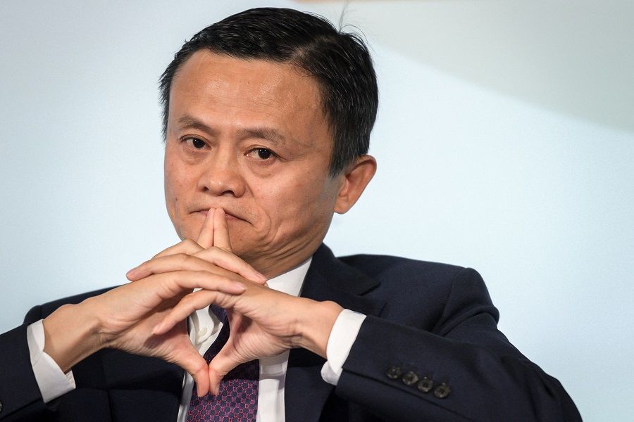 This file photo taken on 2 October 2018 shows Alibaba Group co-founder and executive chairman Jack Ma attending the opening debate of the 2018 edition of the WTO public forum on sustainable trade, at the WTO headquarters in Geneva, Switzerland. (Fabrice Coffrini/AFP)