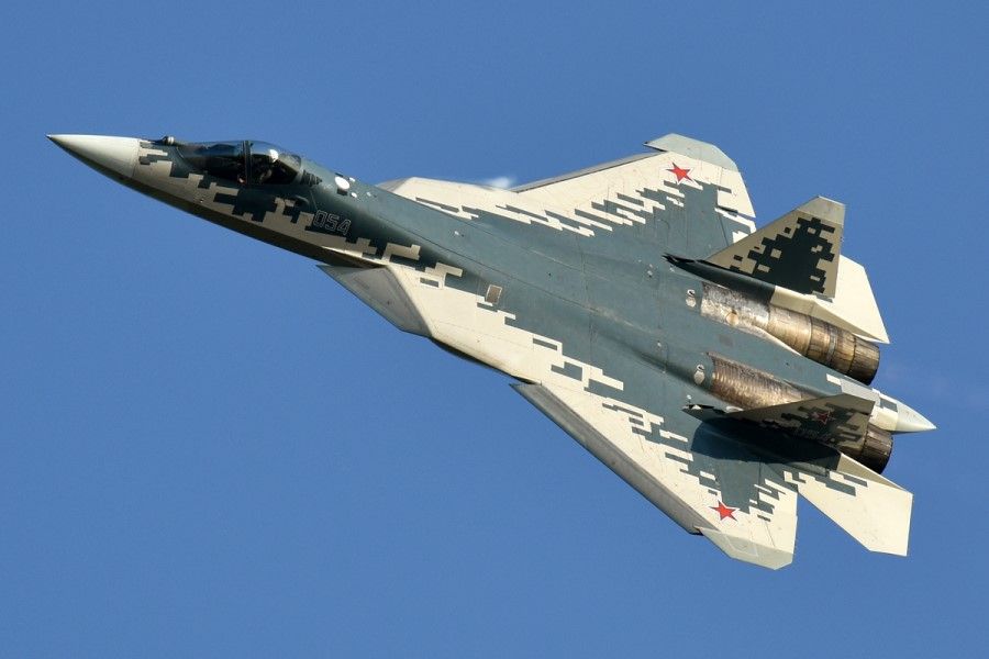 The Sukhoi SU-57, the first 5th generation aircraft made by Russia. (Wikimedia)