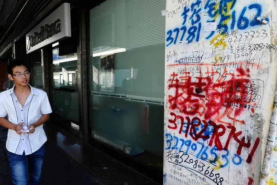 A shot of Prato's Chinatown, on 15 December 2021. (iStock)