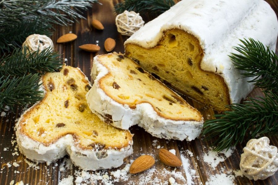 German stollen is another Christmas bake. (iStock)