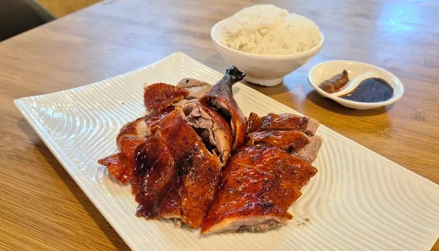 Yan Quan Roasters offers single-person Peking duck set meals. (Tang Ai Wei/SPH Media)