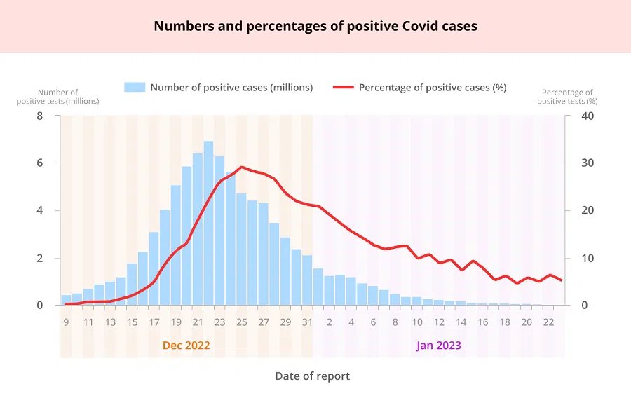 A graph from the Chinese Center for Disease Control and Prevention (Chinese CDC)'s preliminary analysis of national data on the diagnosis, treatment and surveillance of Covid-19 infections. (Source: Chinese CDC) (Graphic: Jace Yip)