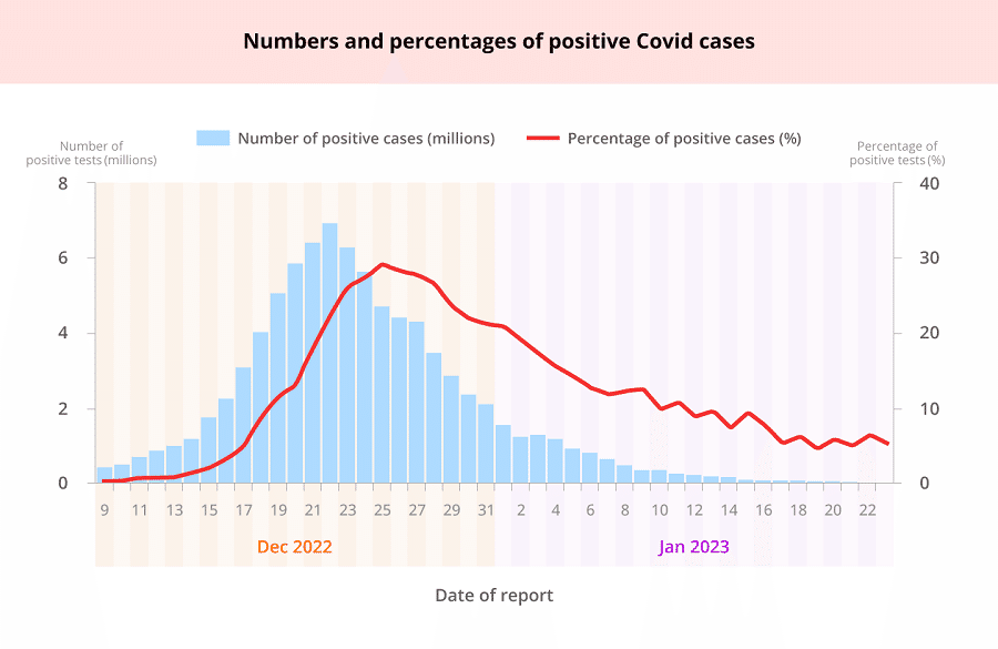 A graph from the Chinese Center for Disease Control and Prevention (Chinese CDC)'s preliminary analysis of national data on the diagnosis, treatment and surveillance of Covid-19 infections. (Source: Chinese CDC) (Graphic: Jace Yip)