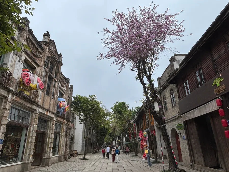 The Shangxiahang commercial district was once a bustling hub of merchants and prominent figures. (Photo: Chia Yei Yei)