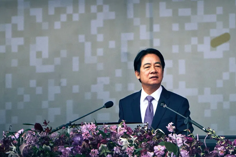 Lai Ching-te, Taiwan’s president, during the National Day celebration in Taipei, Taiwan, on 11 October 2024.