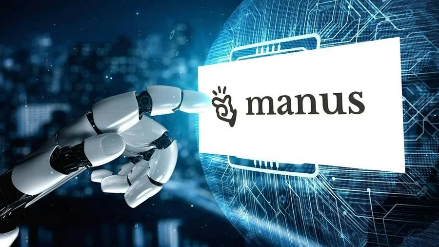 Two co-founders of AI startup Manus have been barred from leaving China.