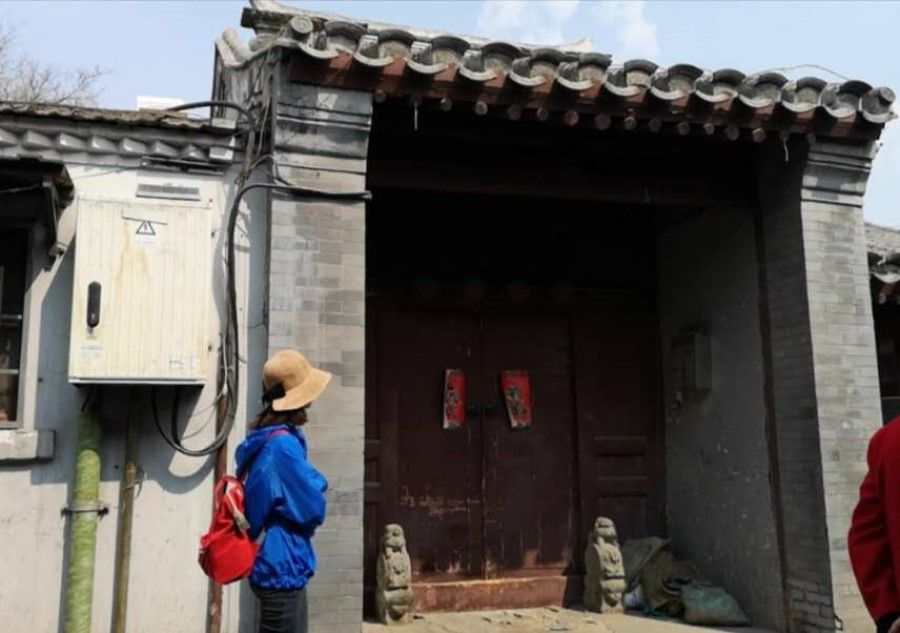 Writer Shen Congwen stayed at number 61 Yangmeizhu Xiejie during his northern travels. Today, it is a dazayuan. (Photo: Meng Dandan)