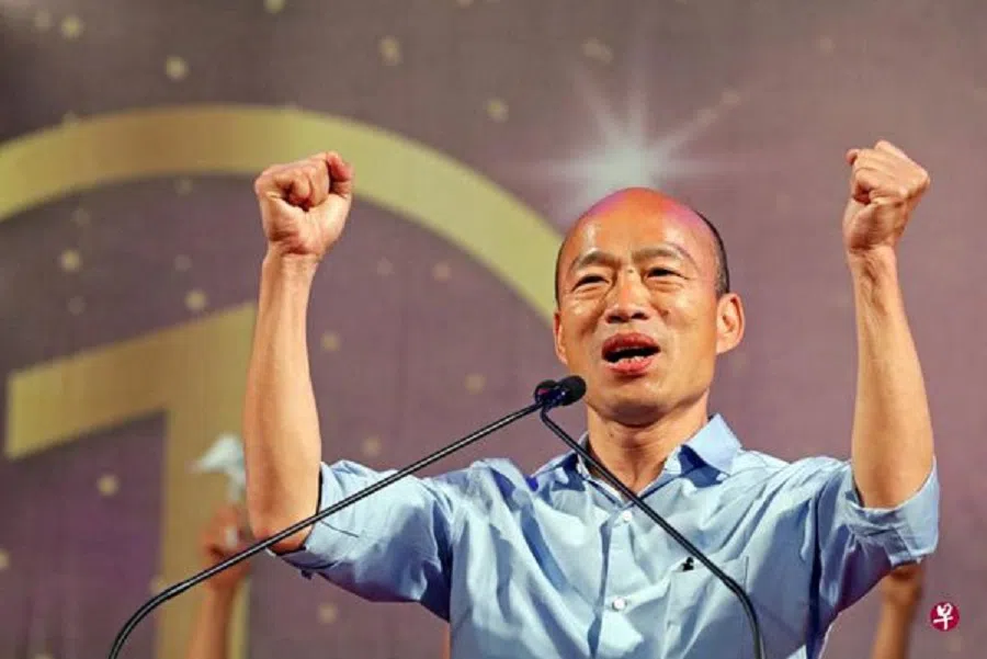 Han Kuo-yu, former Kaohsiung mayor and presidential candidate. (SPH/Internet)