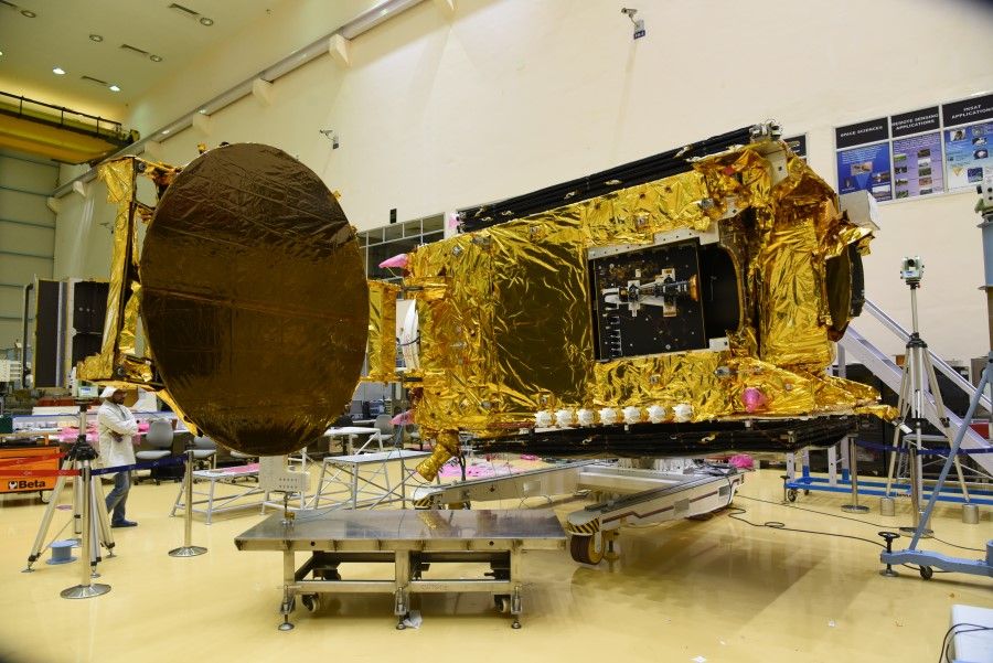 India's telecommunication satellite GSAT-30 was successfully launched on 17 January 2020 from Kourou launch base, French Guiana. (Indian Space Research Organisation website)