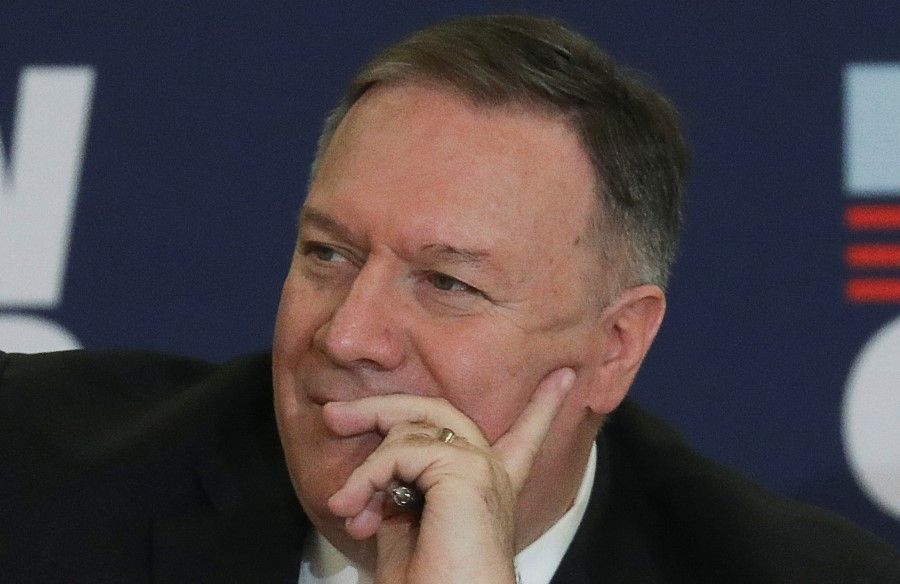 US Secretary of State Mike Pompeo announced US aid to China. (Leah Millis/REUTERS)